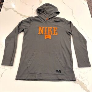 nike women's pro hyperwarm engineered print hoodie